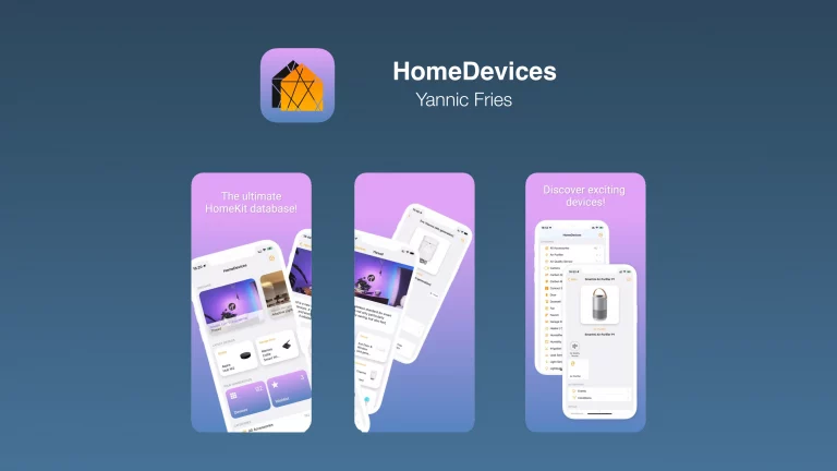 Application gratuite iOS HomeDevices