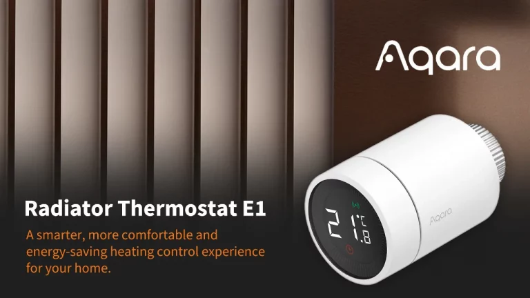 La tête thermostatique E1 Aqara disponible en France