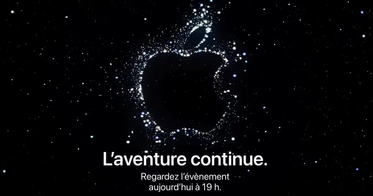 Keynote Apple septembre 2022