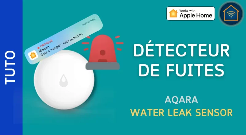 Aqara water leak sensor