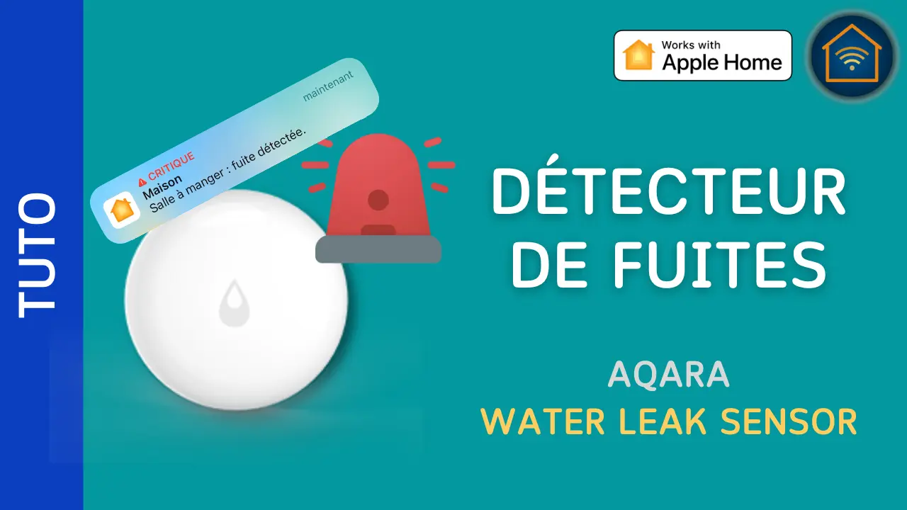 Aqara water leak sensor