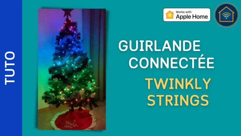 Utiliser une guirlande Twinkly Strings avec HomeKit