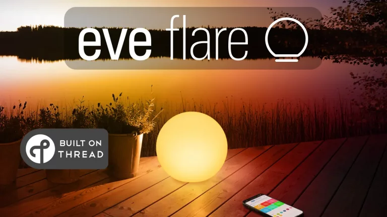 La lampe Eve Flare devient compatible Thread