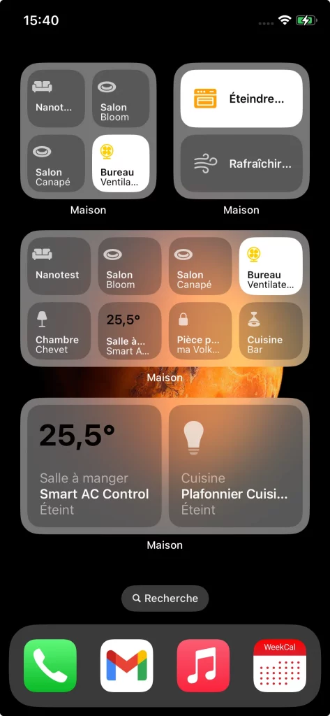 Widgets interactifs iOS 17 : de quoi se faire un petit tableau de bord