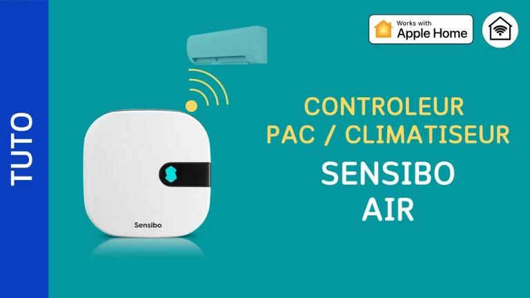 Configurer un contrôleur PAC / Climatisation Sensibo Air dans HomeKit