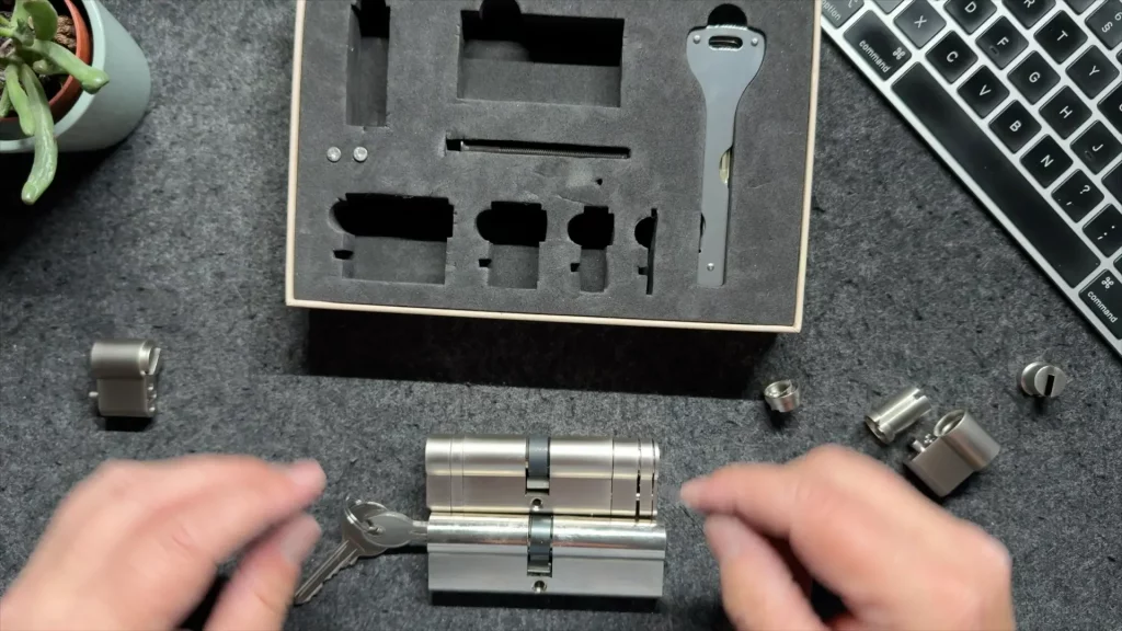 Assemblage du cylindre réglable Aqara