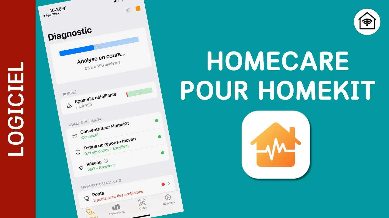 HomeCare pour HomeKit