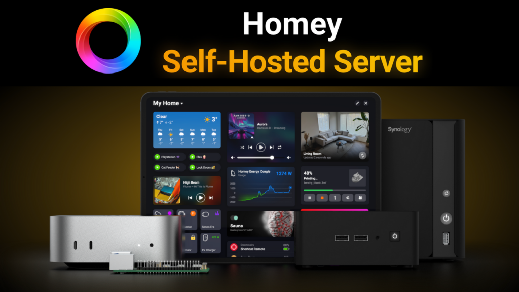 Homey Self-Hosted Server