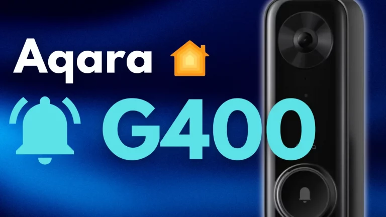 Test de la Sonnette connectée Aqara G400 (PoE & HomeKit)