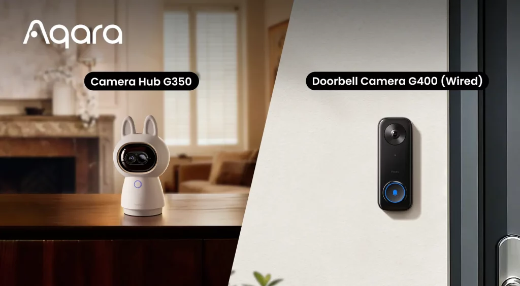 Aqara caméra G350 et sonnette G400