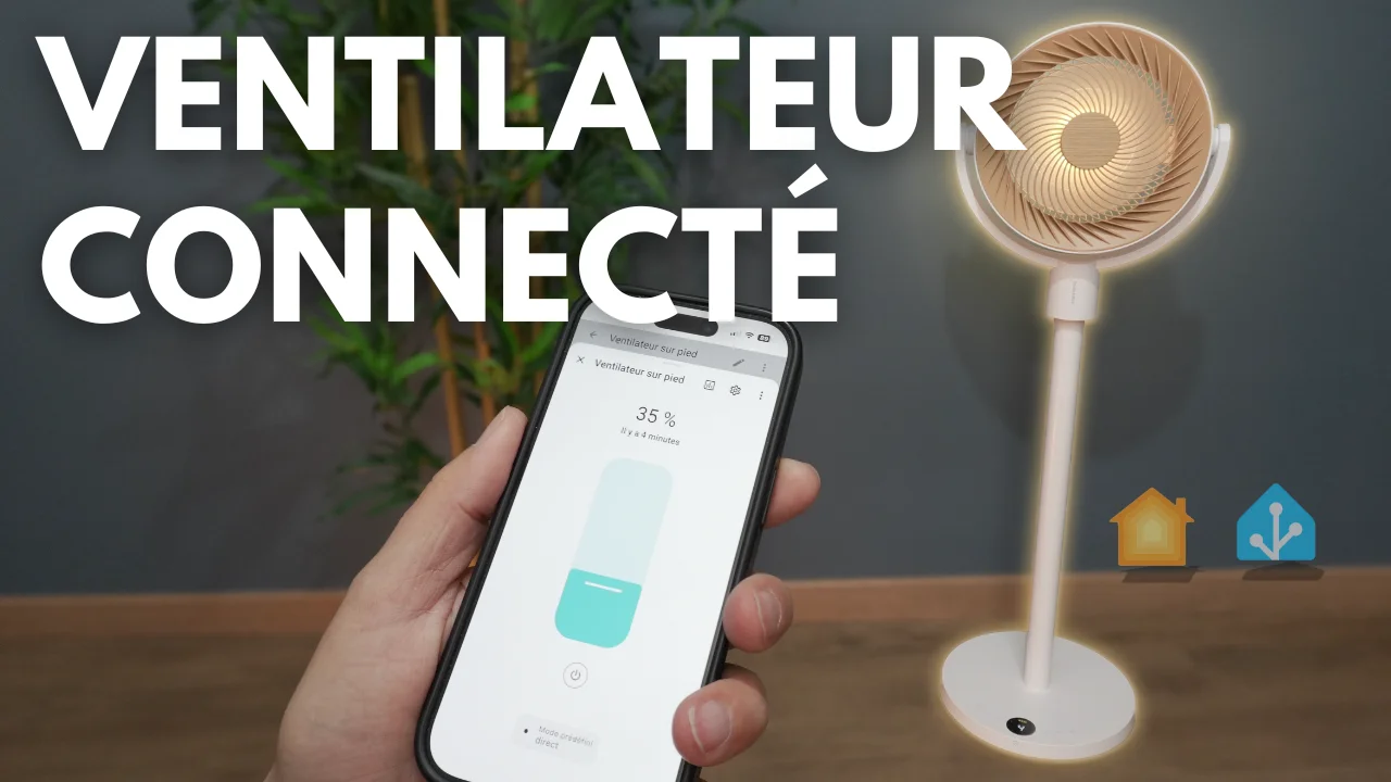 Ventilateur sur pied connecté de SwitchBot