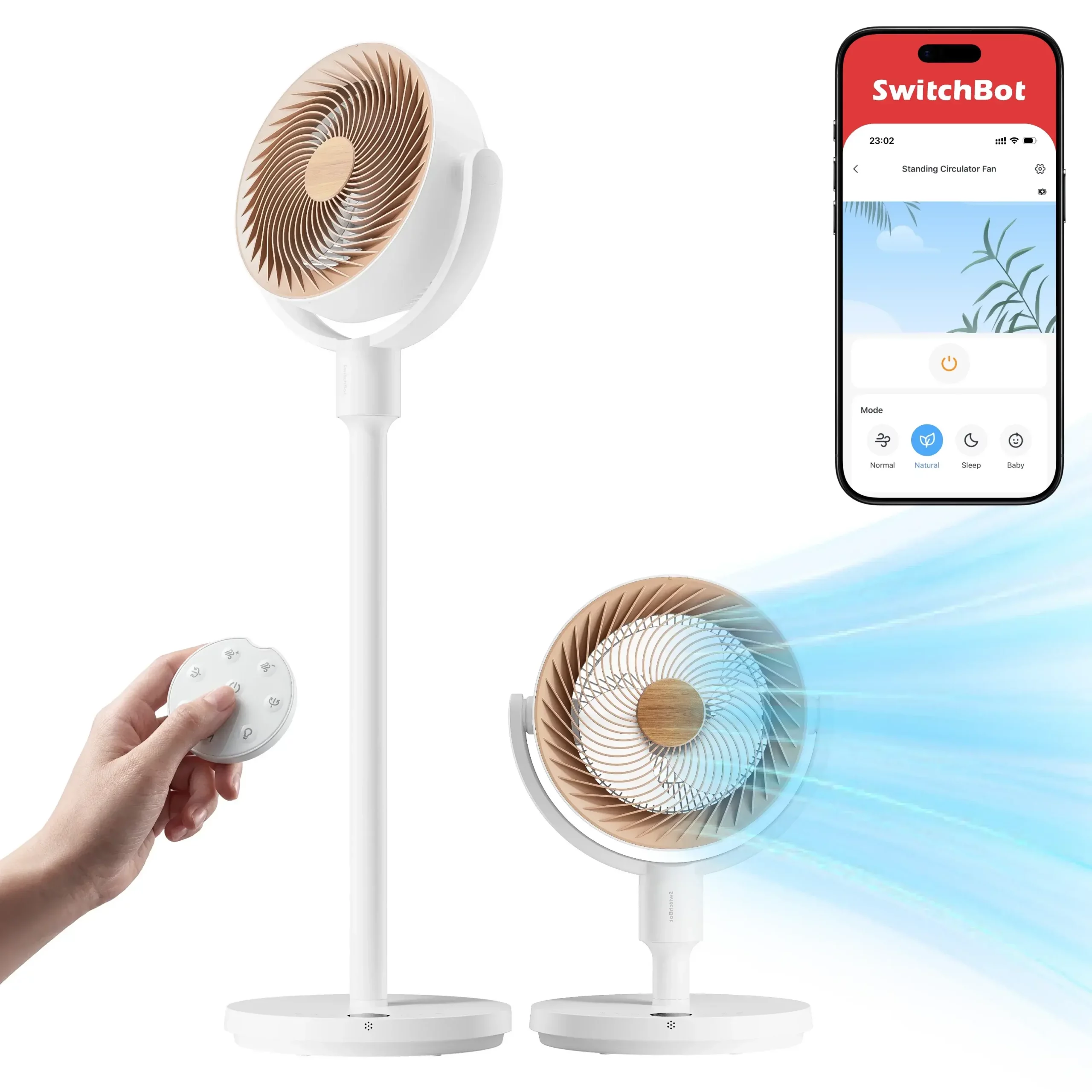 SwitchBot Ventilateur sur Pied