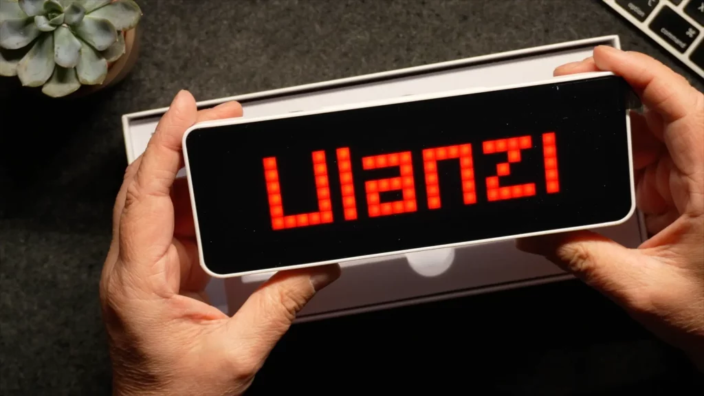 Allumage de l'ULANZI TC001