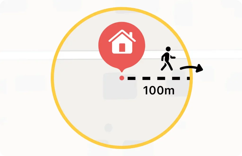 Auto Unlock : Sortie de la Geofence