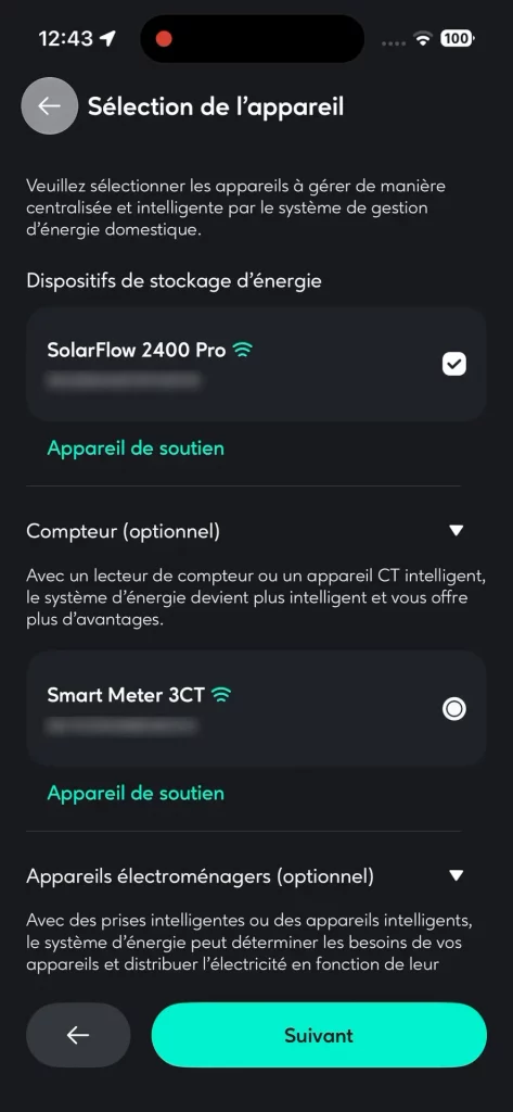 Création du système d'énergie