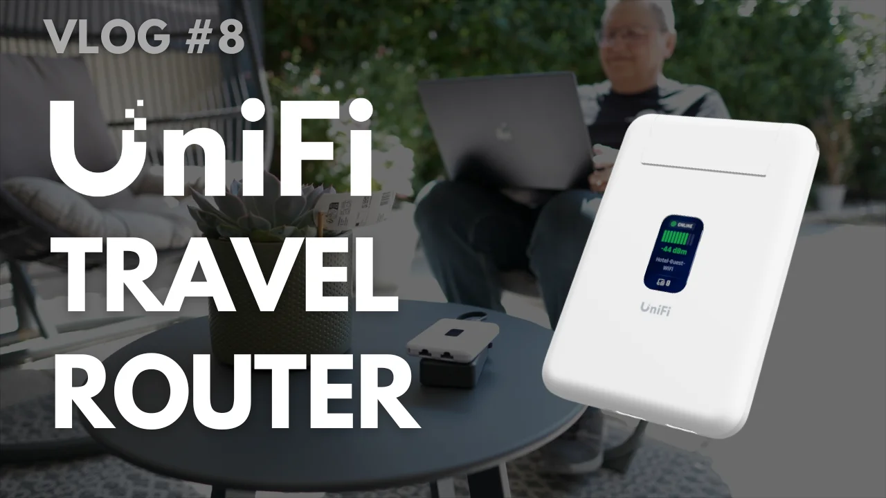 VLOG #8 : UniFi Travel Router