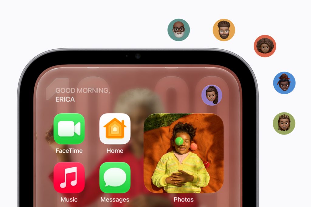 Le HomeView peut identifier jusque 7 personnes (Image : Apple)