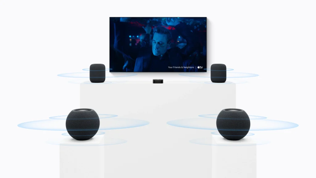 A vous les joies du son à 360° avec votre Apple TV et ses HomePods Mini
