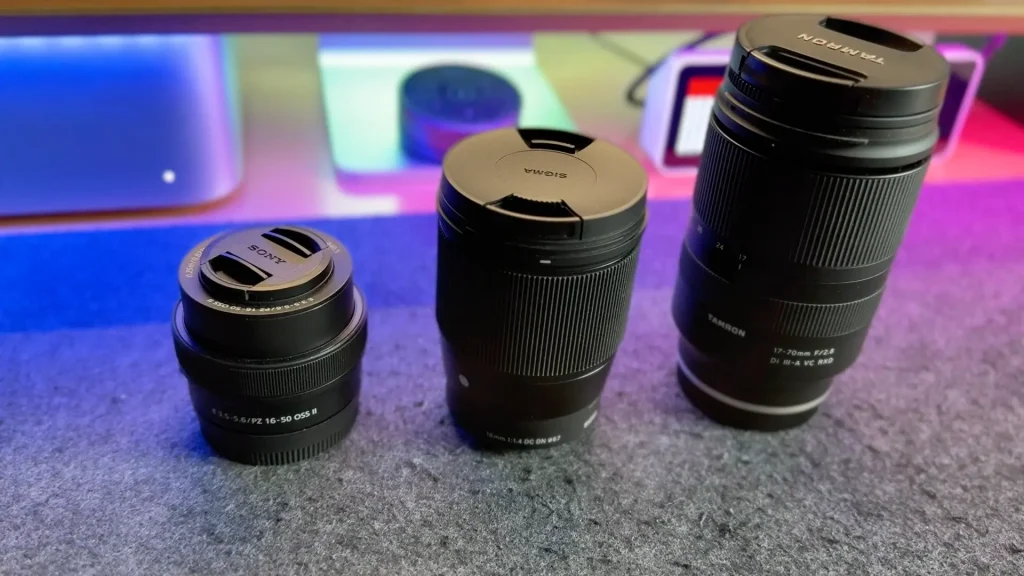 Les 3 objectifs que j'utilise maintenant