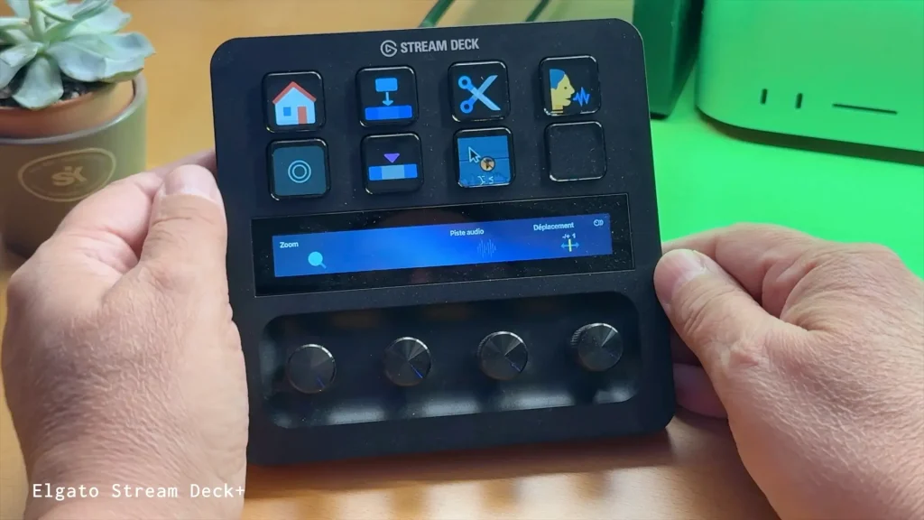 Le Stream deck me permet de ganger du temps grâce à ses fonctionnalités
